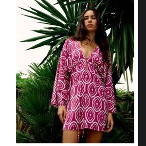 Zara Pink and White dress